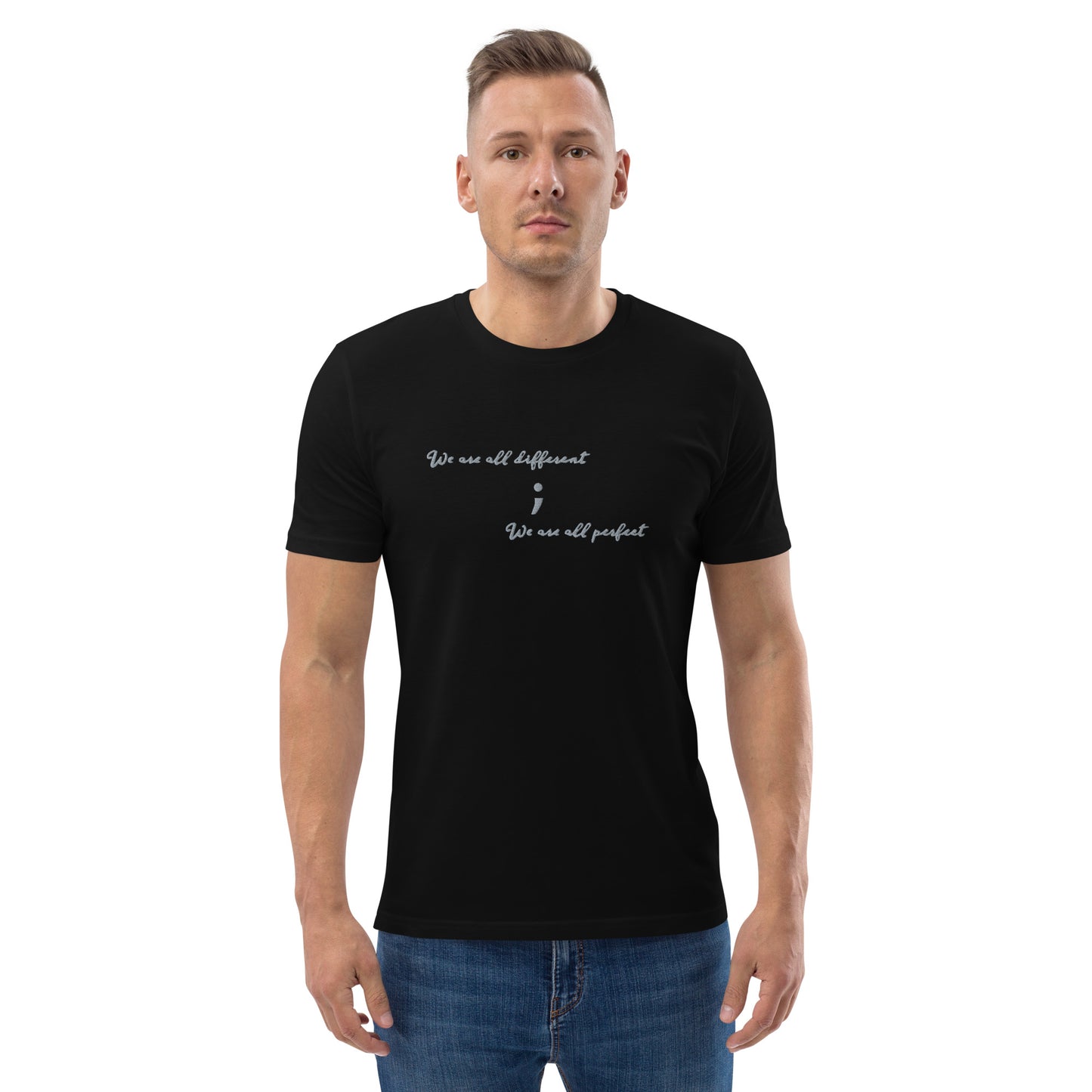 Organic unisex T-Shirt - All different; All perfect
