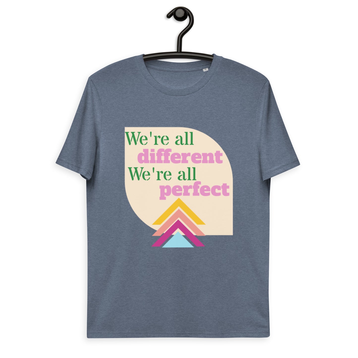 Organic unisex T-Shirt - All different Chevrons