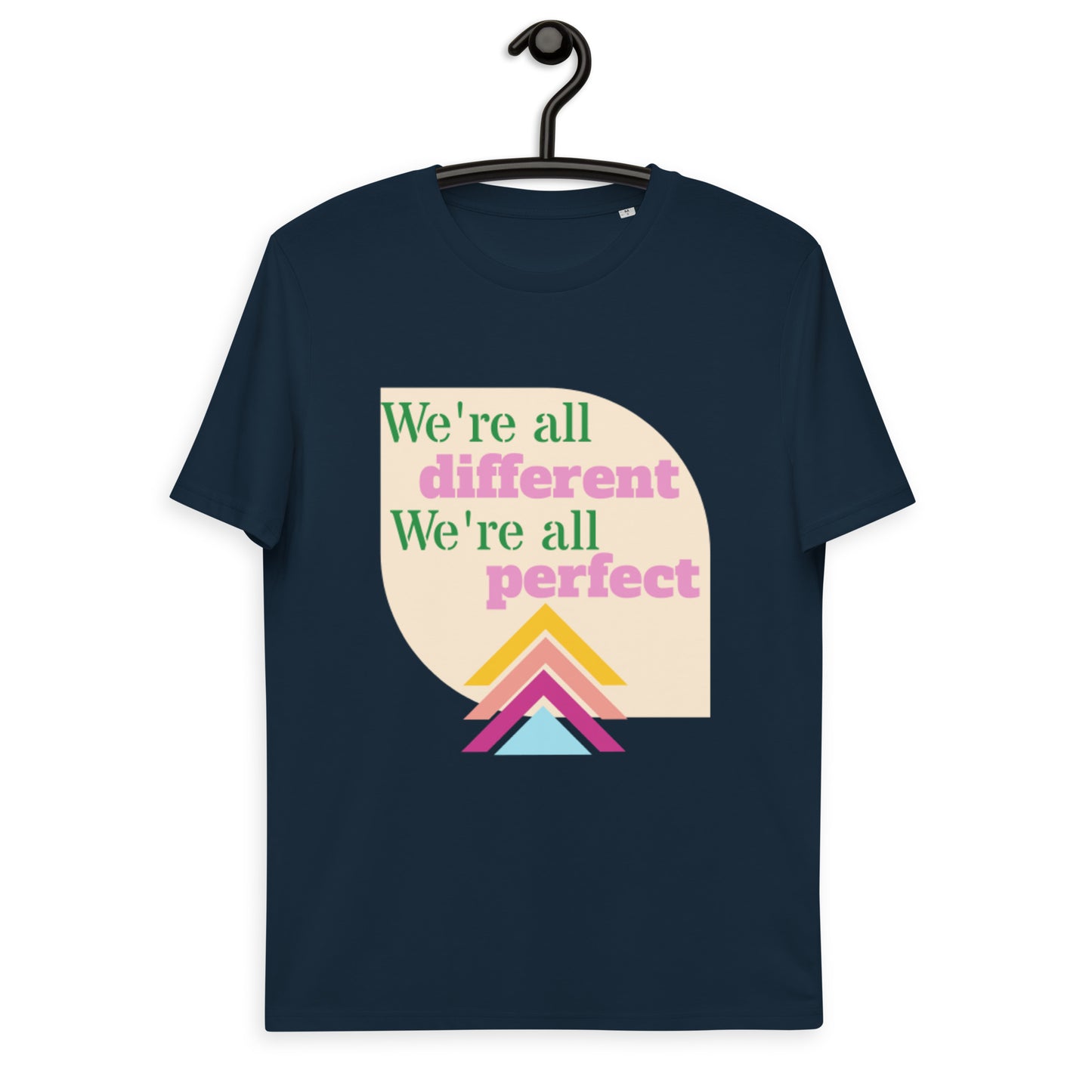 Organic unisex T-Shirt - All different Chevrons