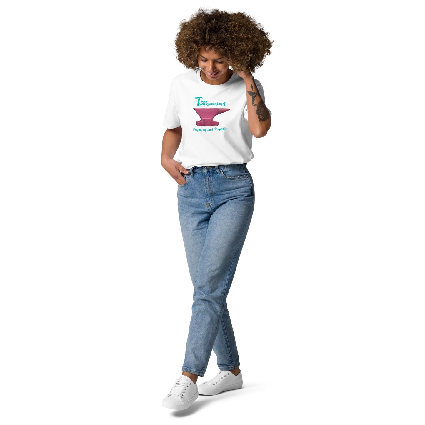 Organic unisex T-Shirt - Against Prejudice