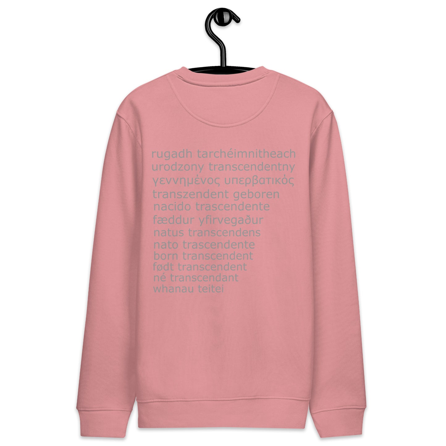 Organic Unisex Sweatshirt - Languages