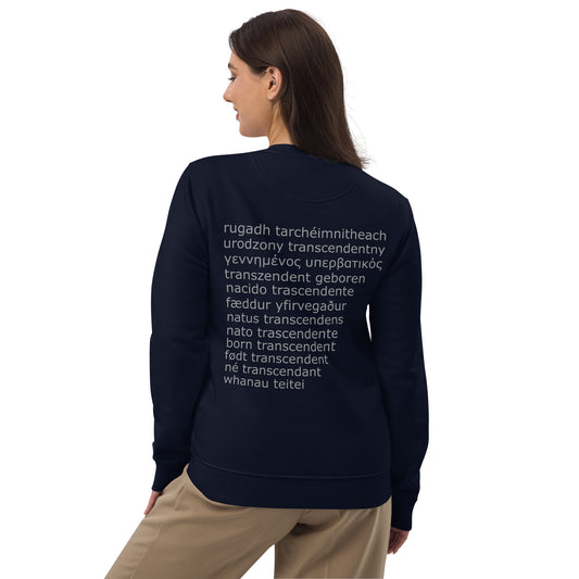 Organic Unisex Sweatshirt - Languages