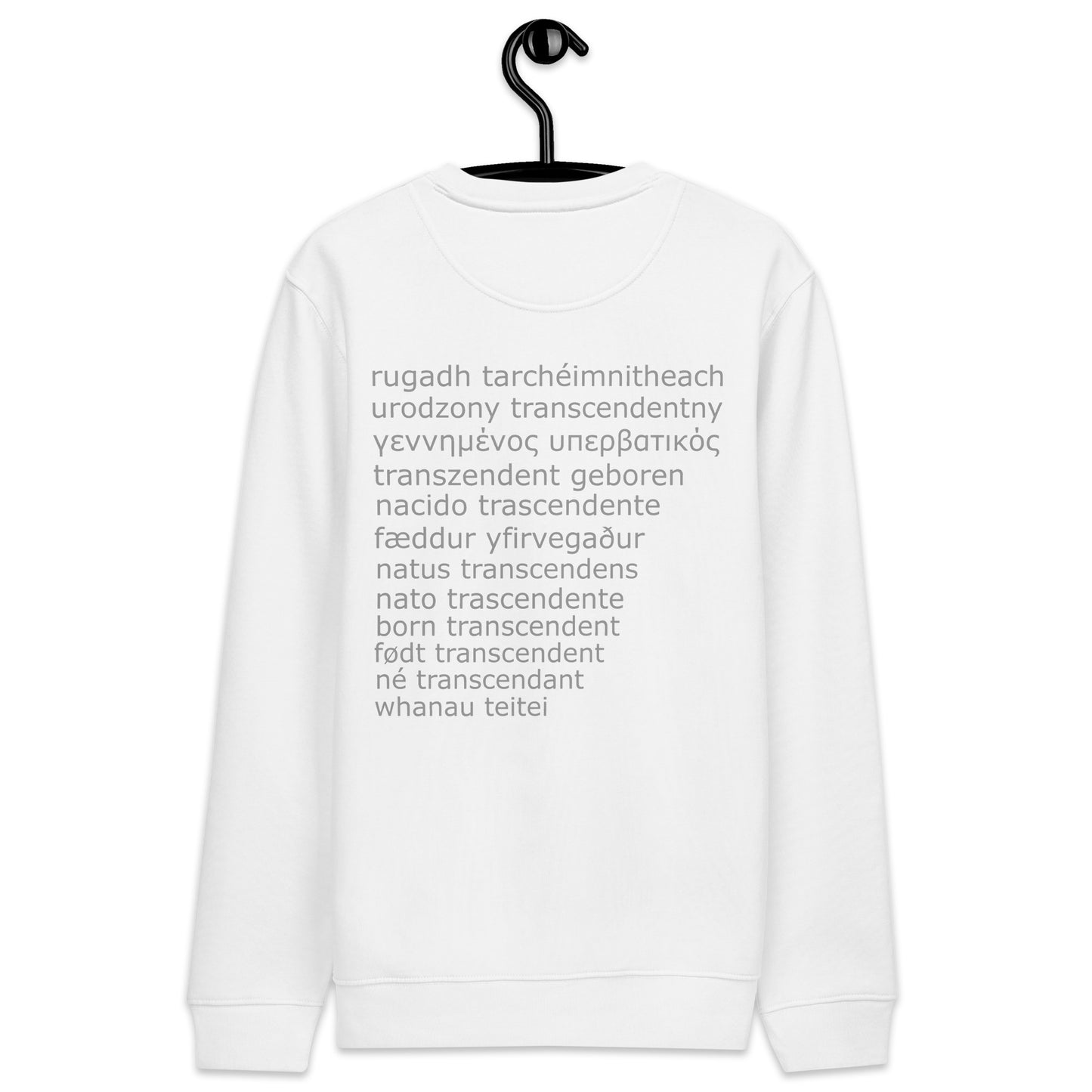 Organic Unisex Sweatshirt - Languages